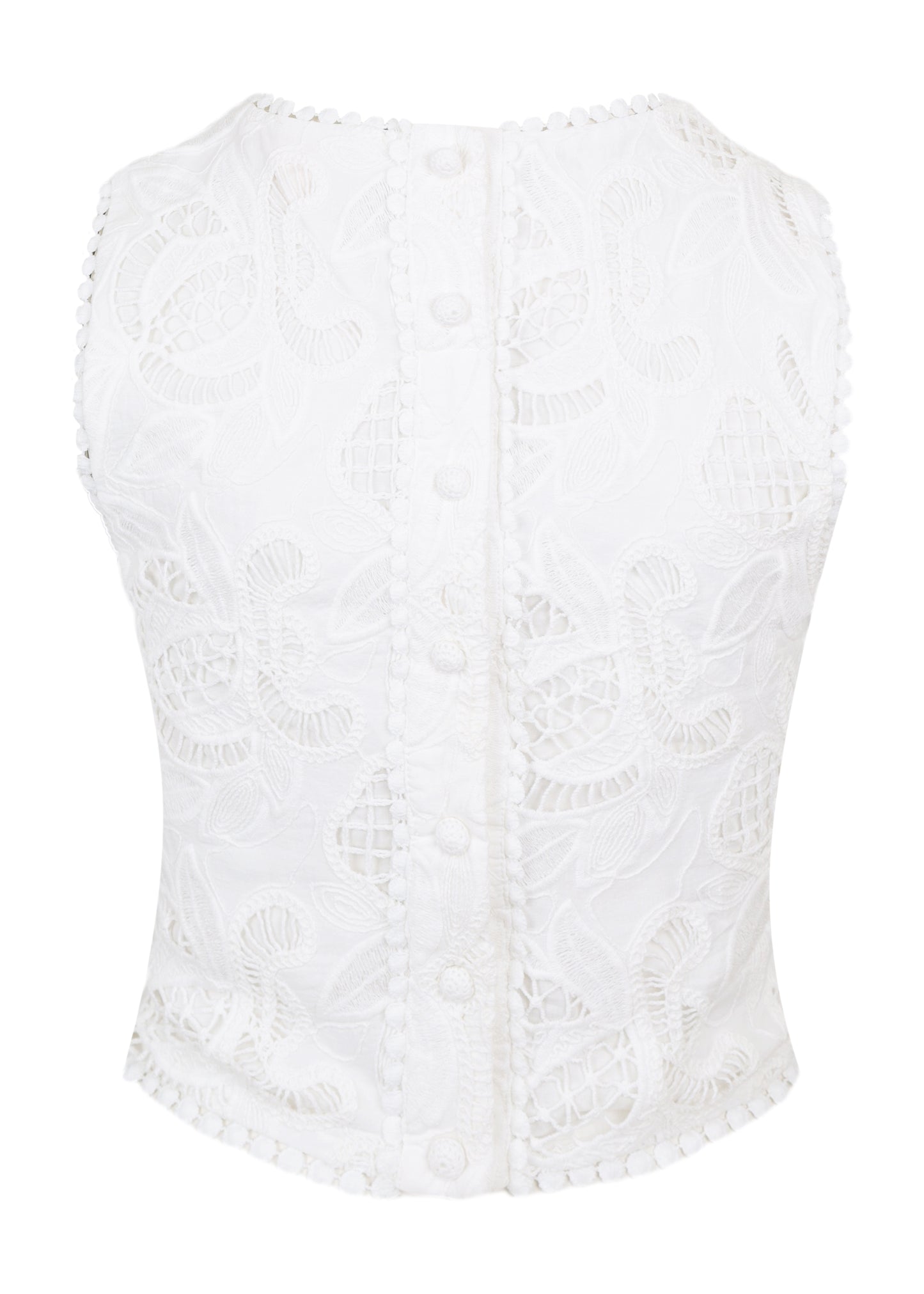 Load image into Gallery viewer, Lagos Tank Top White
