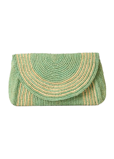 Lily Clutch Mint/Natural