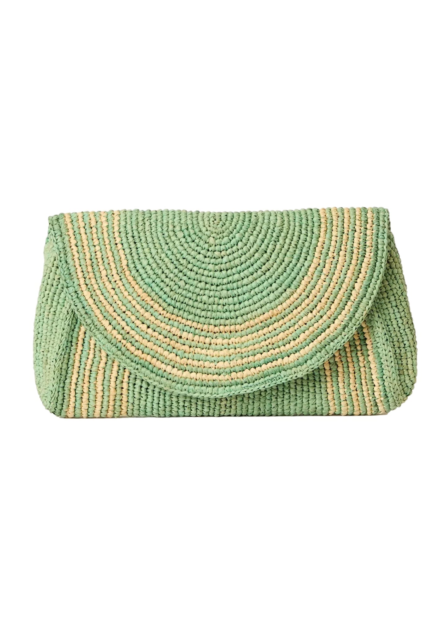Lily Clutch Mint/Natural
