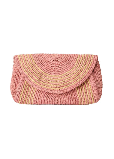 Lily Clutch Pink/Natural