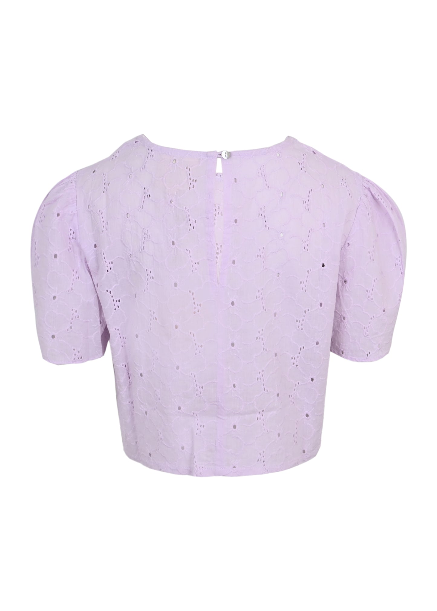Load image into Gallery viewer, Biky Eyelet Cotton Crop Top &amp;amp; Skort Lavender
