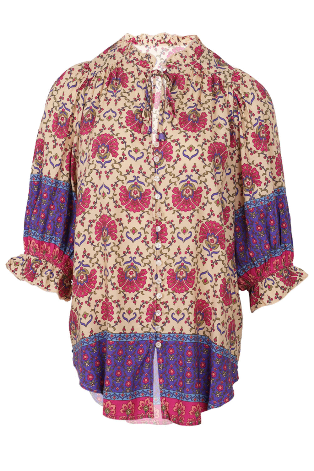 Load image into Gallery viewer, Bohemia Print Mason Blouse
