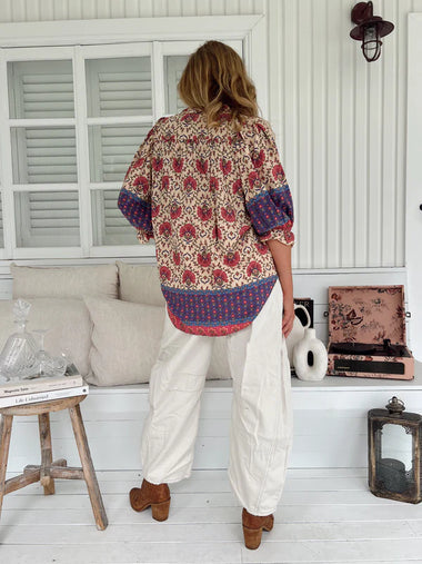 Bohemia Print Mason Blouse