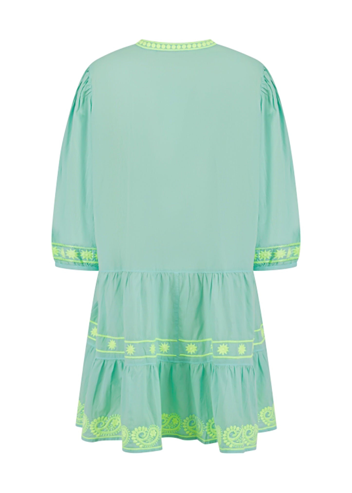 Load image into Gallery viewer, Bonbon Mini Dress Mint Lime - Mini Dress
