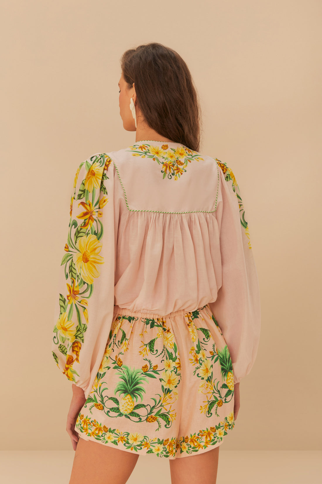 Load image into Gallery viewer, Botanical Beauty Pink Shorts
