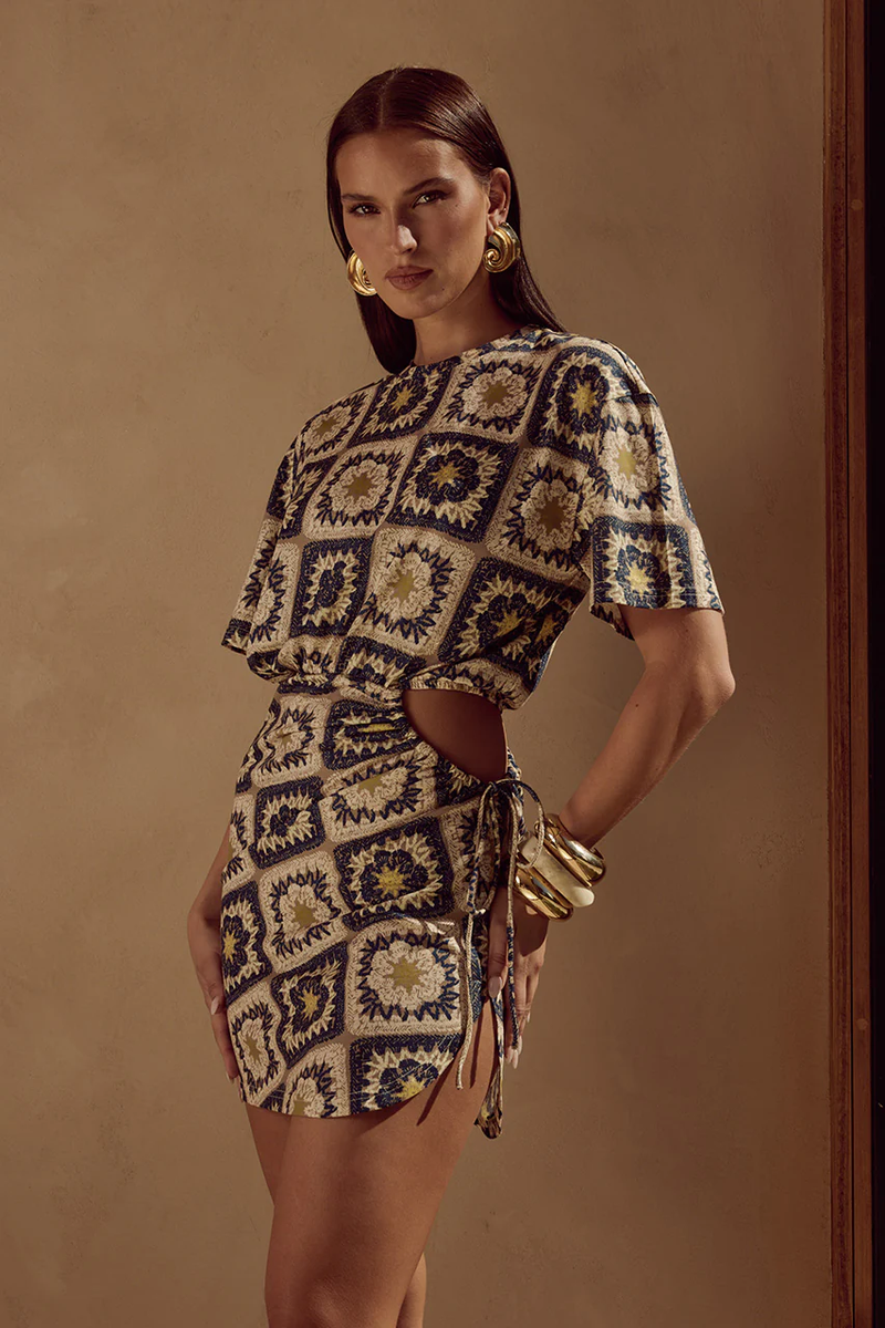 Brizzie Mini Dress Rowena