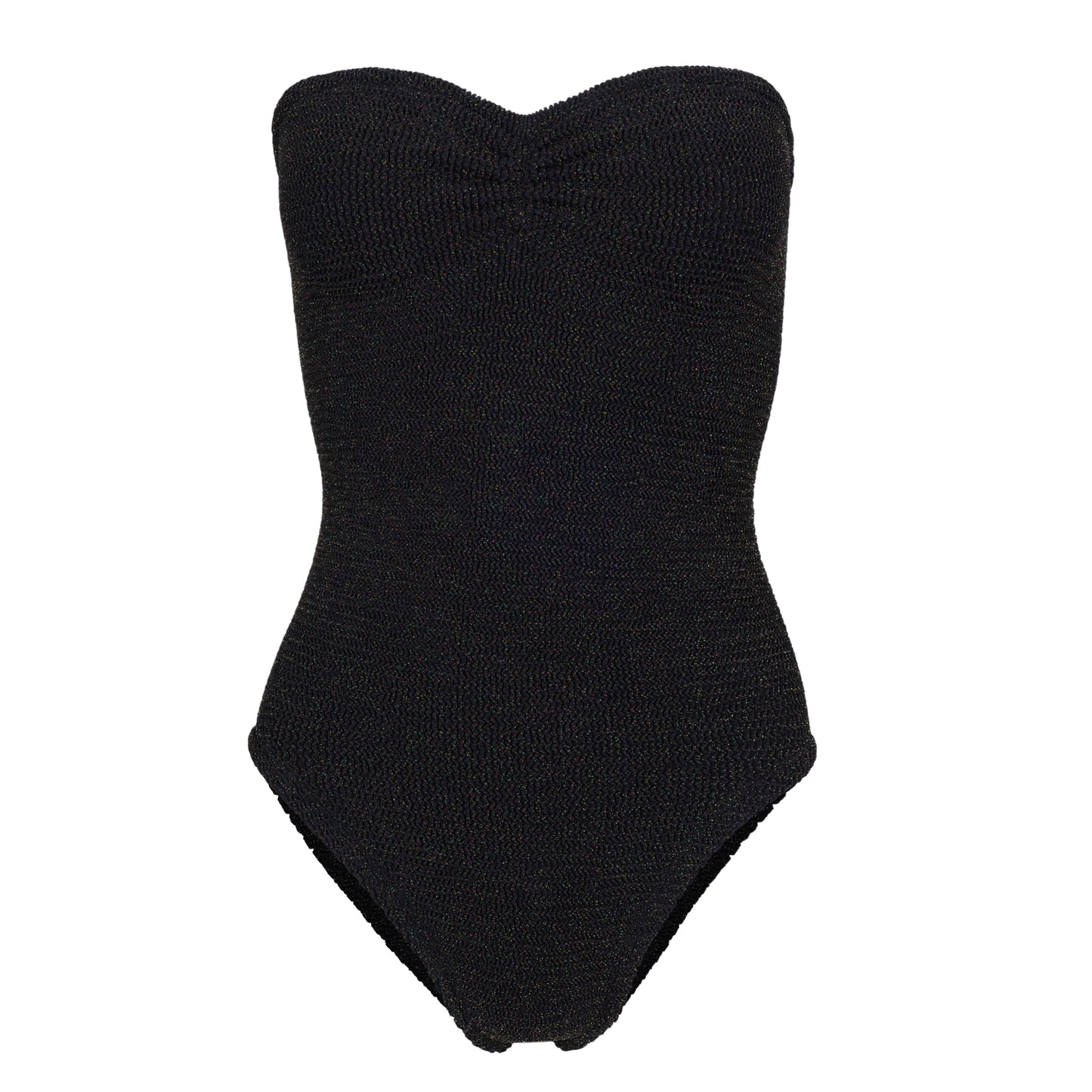 Brooke Swim Lurex Crinkle Black/Gold