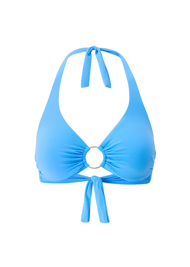 Brussels Bikini Top Ocean
