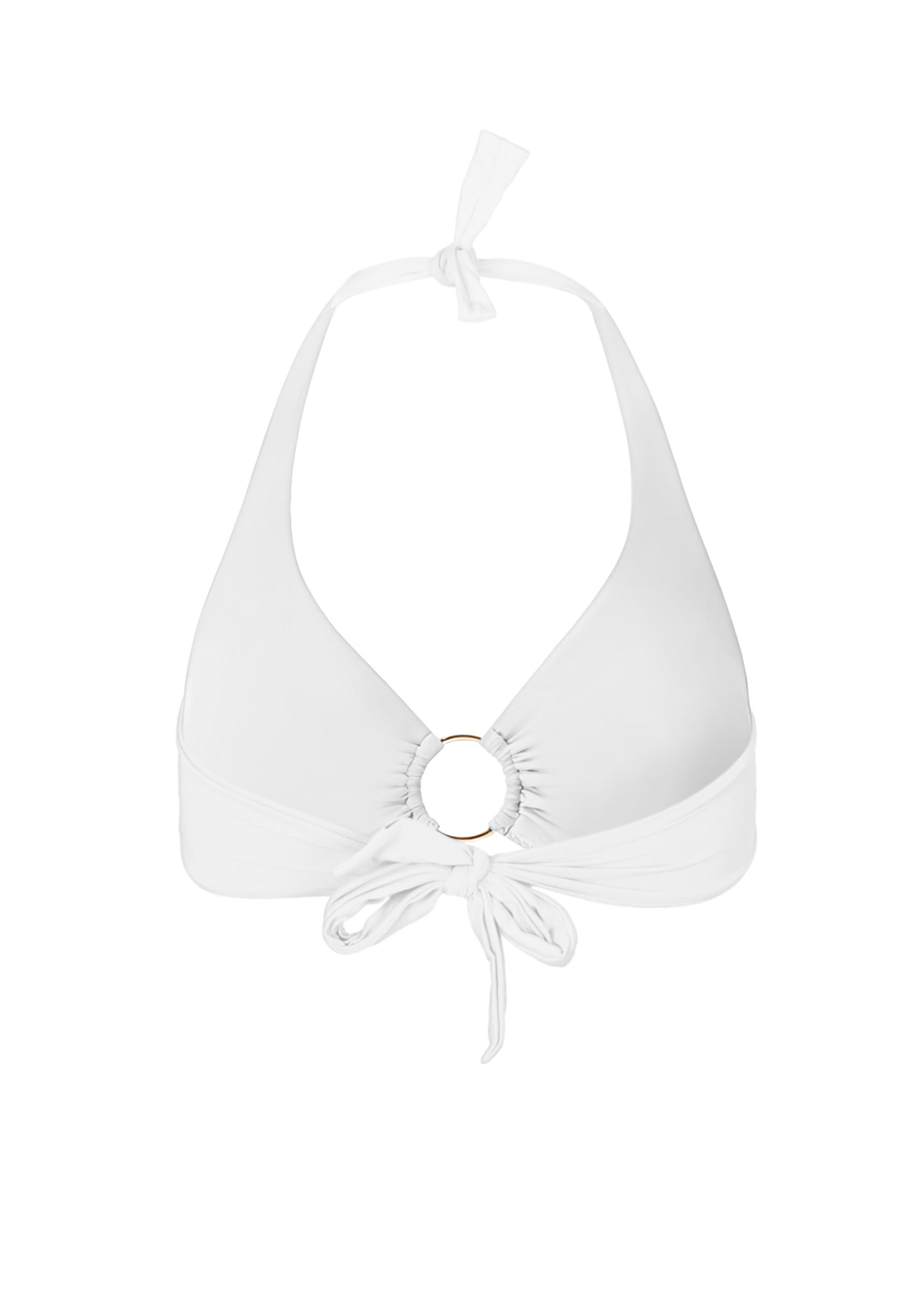 Load image into Gallery viewer, Brussels Bikini Top White - Bikini Top
