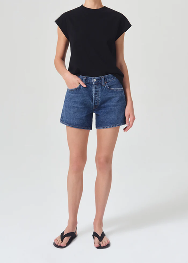 Ladies Black Cotton T Shirt