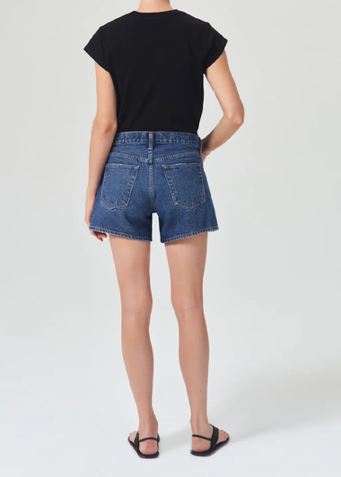 Womens Black Crew Neck T Shirt - Bryce Tee In Black - Top