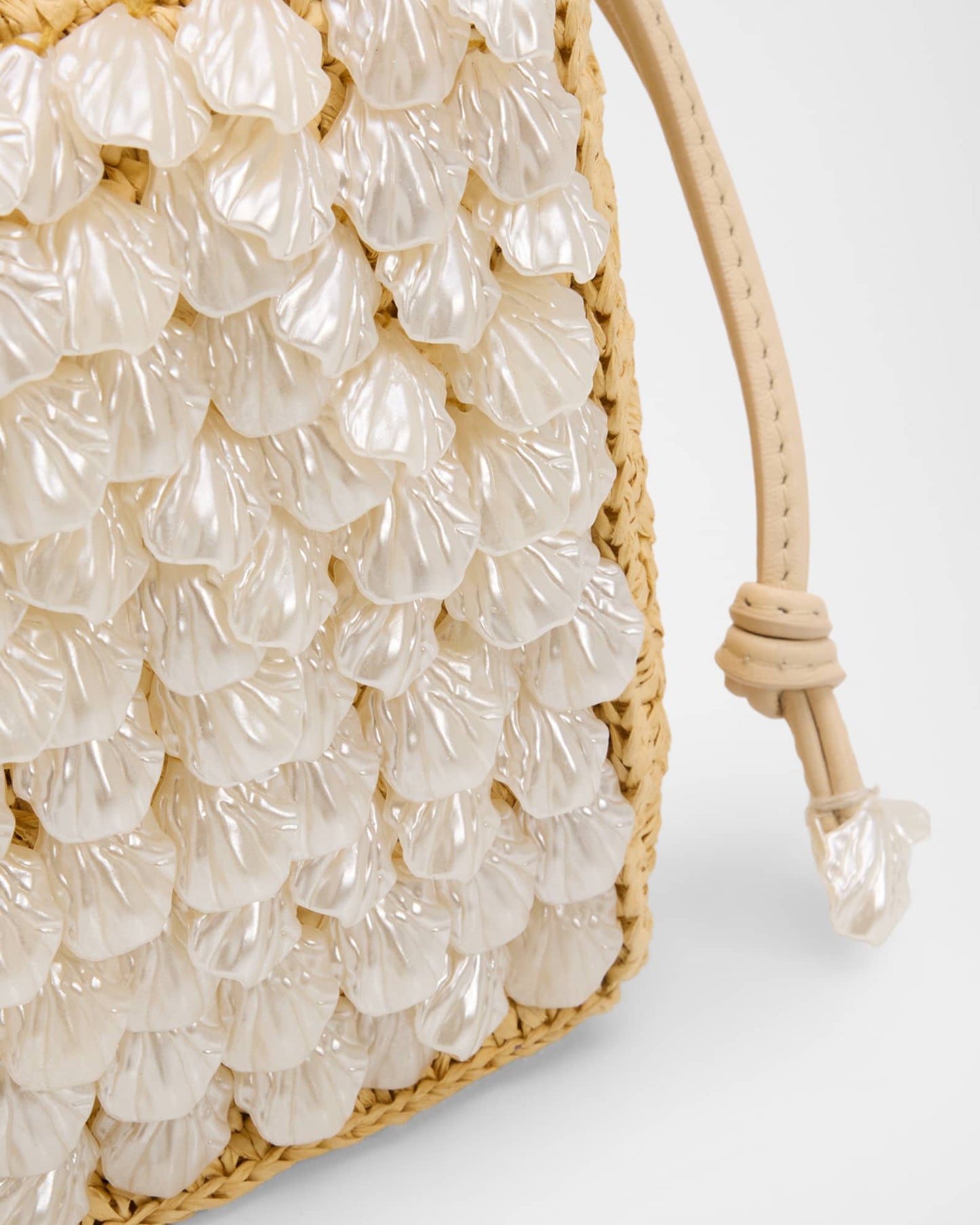 Load image into Gallery viewer, Brielle Mini Tote Bag Natural

