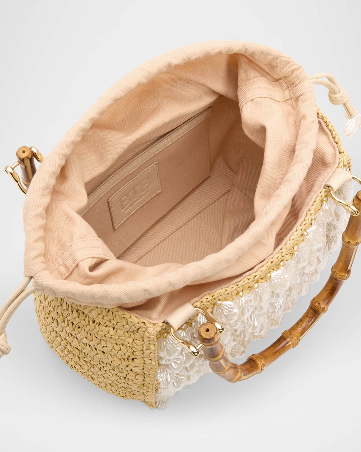 Load image into Gallery viewer, Brielle Mini Tote Bag Natural
