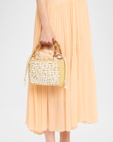 Brielle Mini Tote Bag Natural