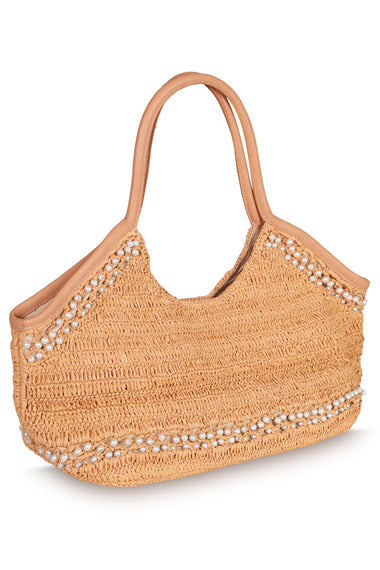 Brandie Tote Bag Peach