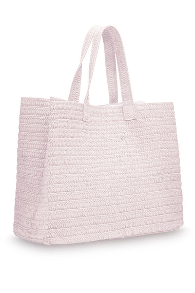 Karma Is A Beach Tote Bag Mint/Light Pink