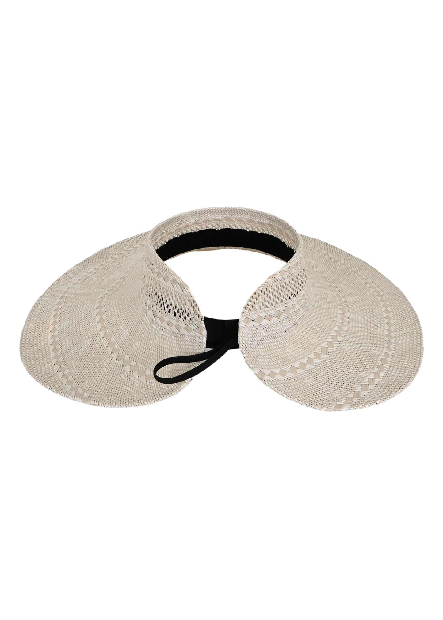 Lola Sisal Visor Natural/White