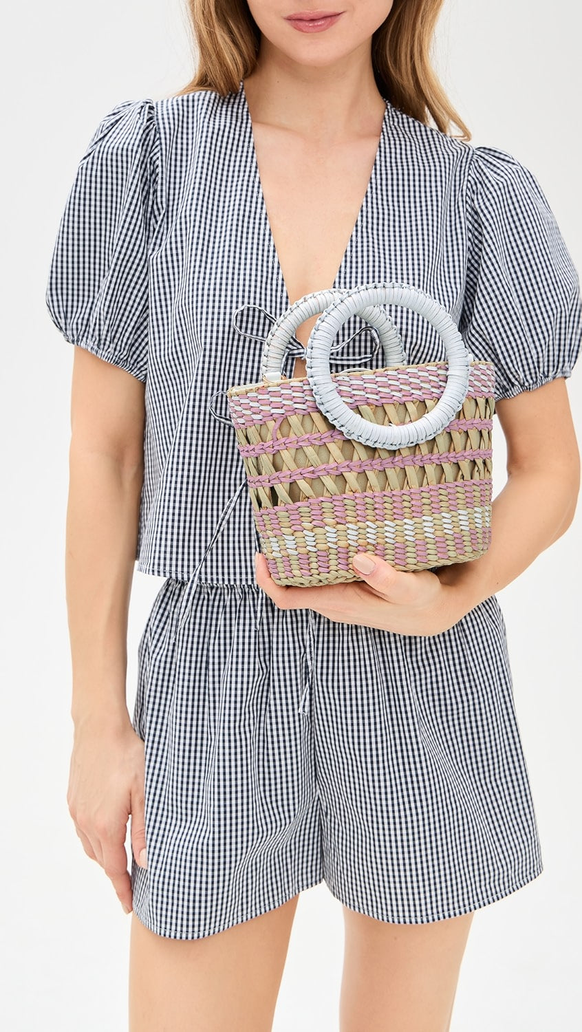 Load image into Gallery viewer, Rio Mini Tote Bag White
