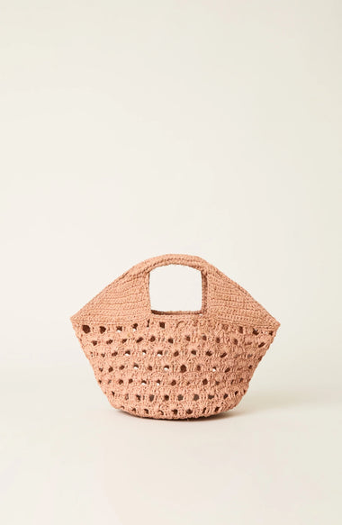 Rochelle Mini Perf Tote Bag Petal