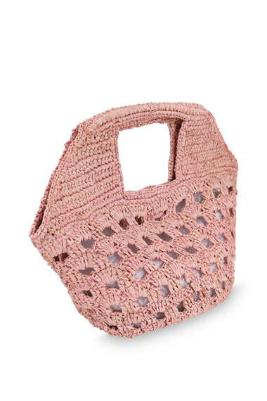 Rochelle Mini Perf Tote Bag Petal