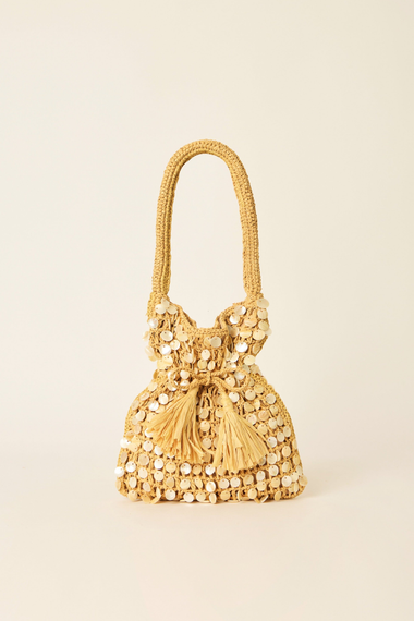 Santiago Hobo Bag Natural