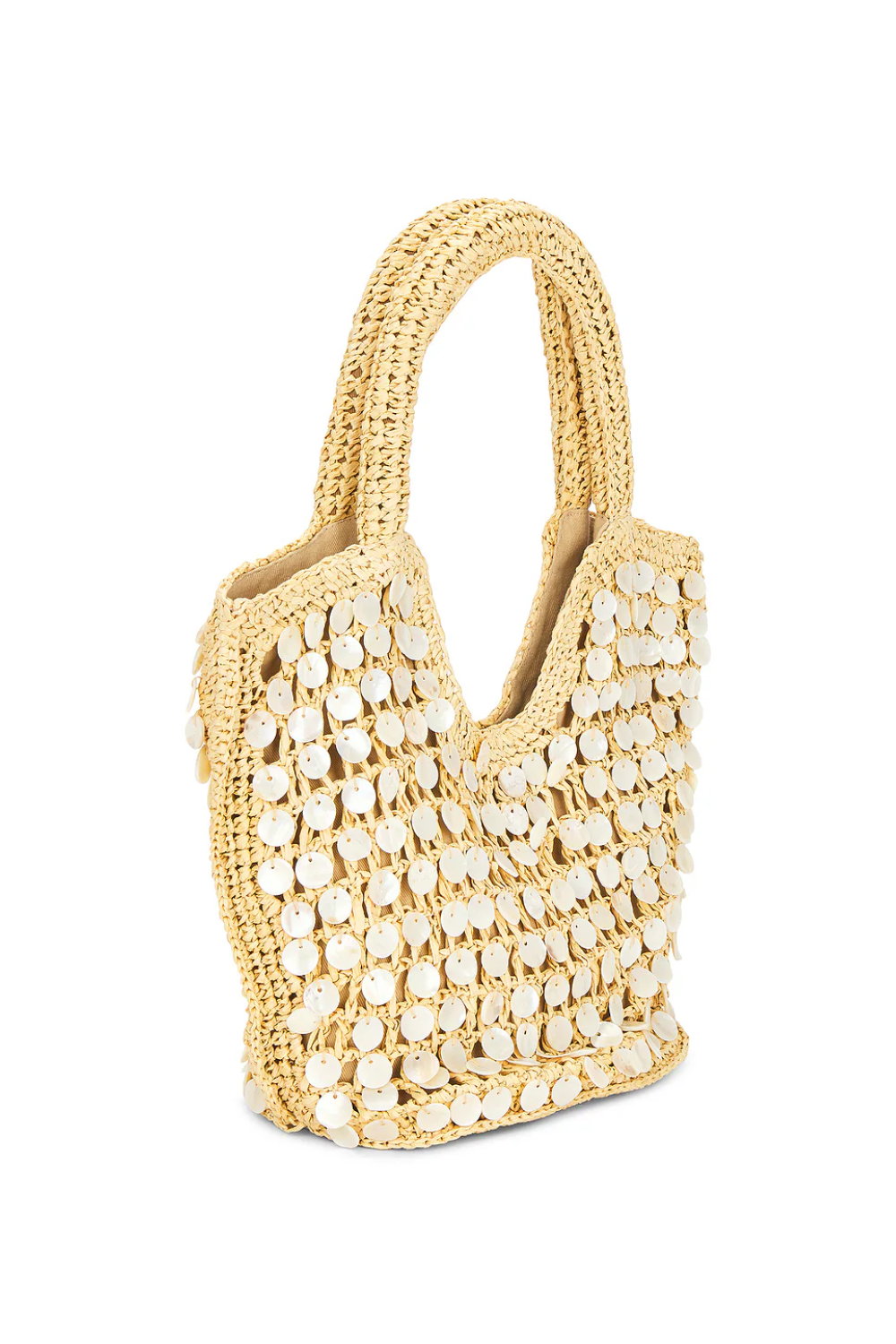 Load image into Gallery viewer, Santiago Mini Tote Bag Natural
