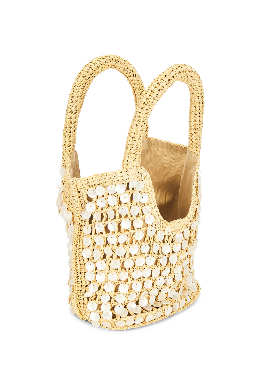 Load image into Gallery viewer, Santiago Mini Tote Bag Natural
