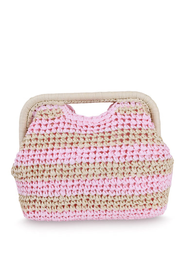 Torino Clutch Bag Natural/Petal