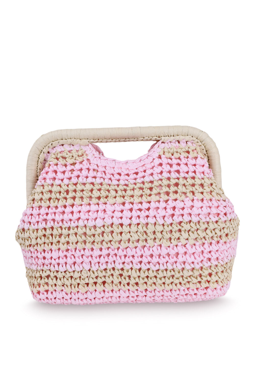 Load image into Gallery viewer, Torino Clutch Bag Natural/Petal
