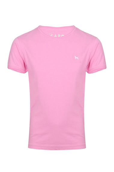 Boys Light Pink With White T-shirt