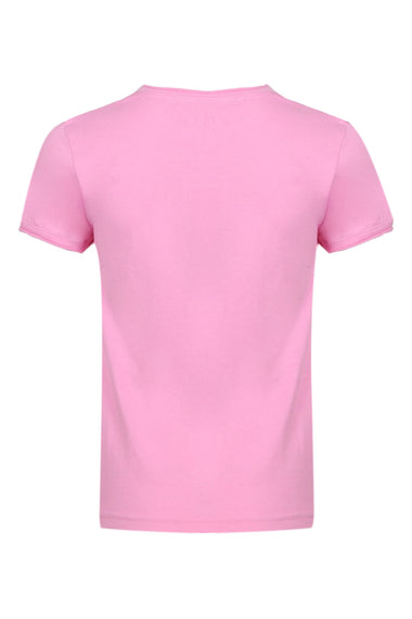 Boys Light Pink With White T-shirt