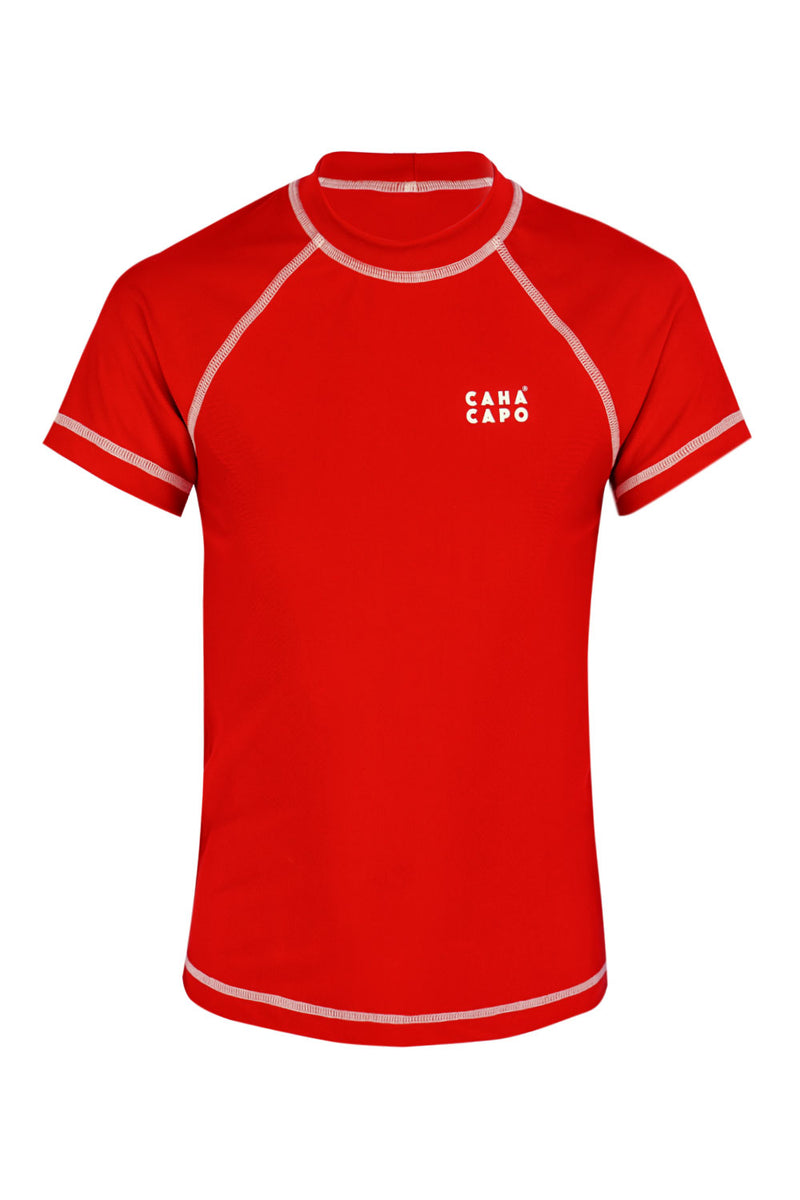 Casey Unisex Rashie Red