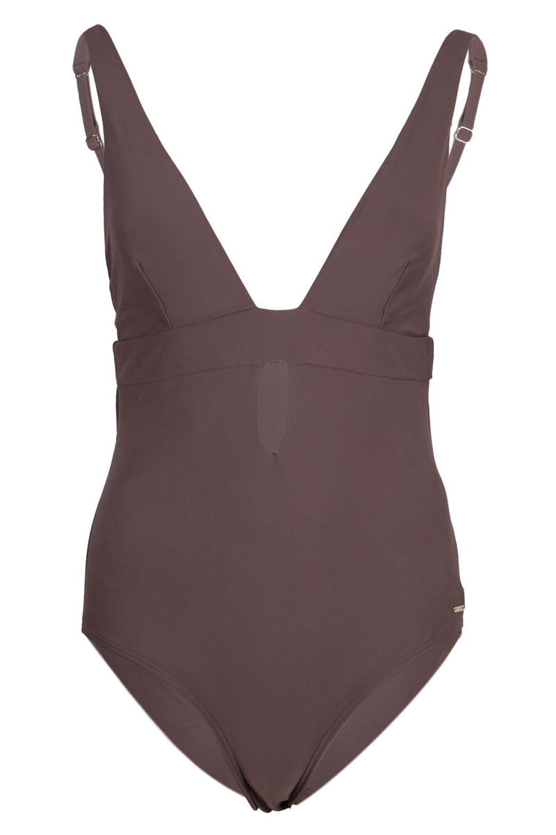Donna Plunge One Piece Chocolate