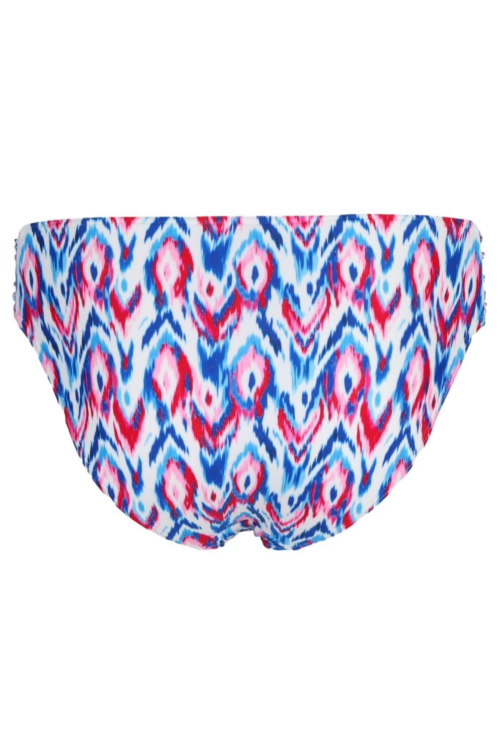Load image into Gallery viewer, Janice Rouched Bikini Bottom Aqua Pop

