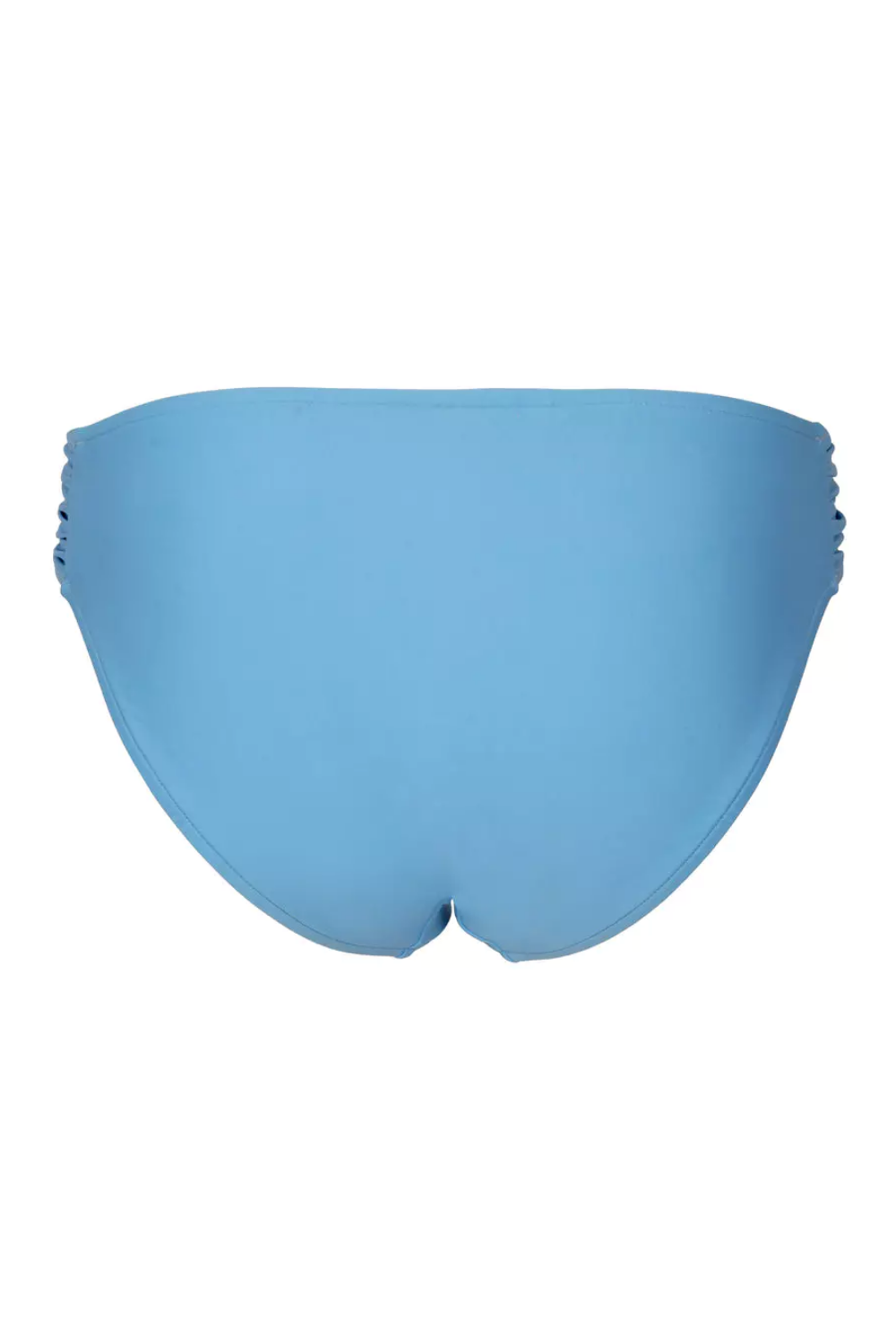 Load image into Gallery viewer, Janice Rouched Bikini Bottom Fresh Air Blue
