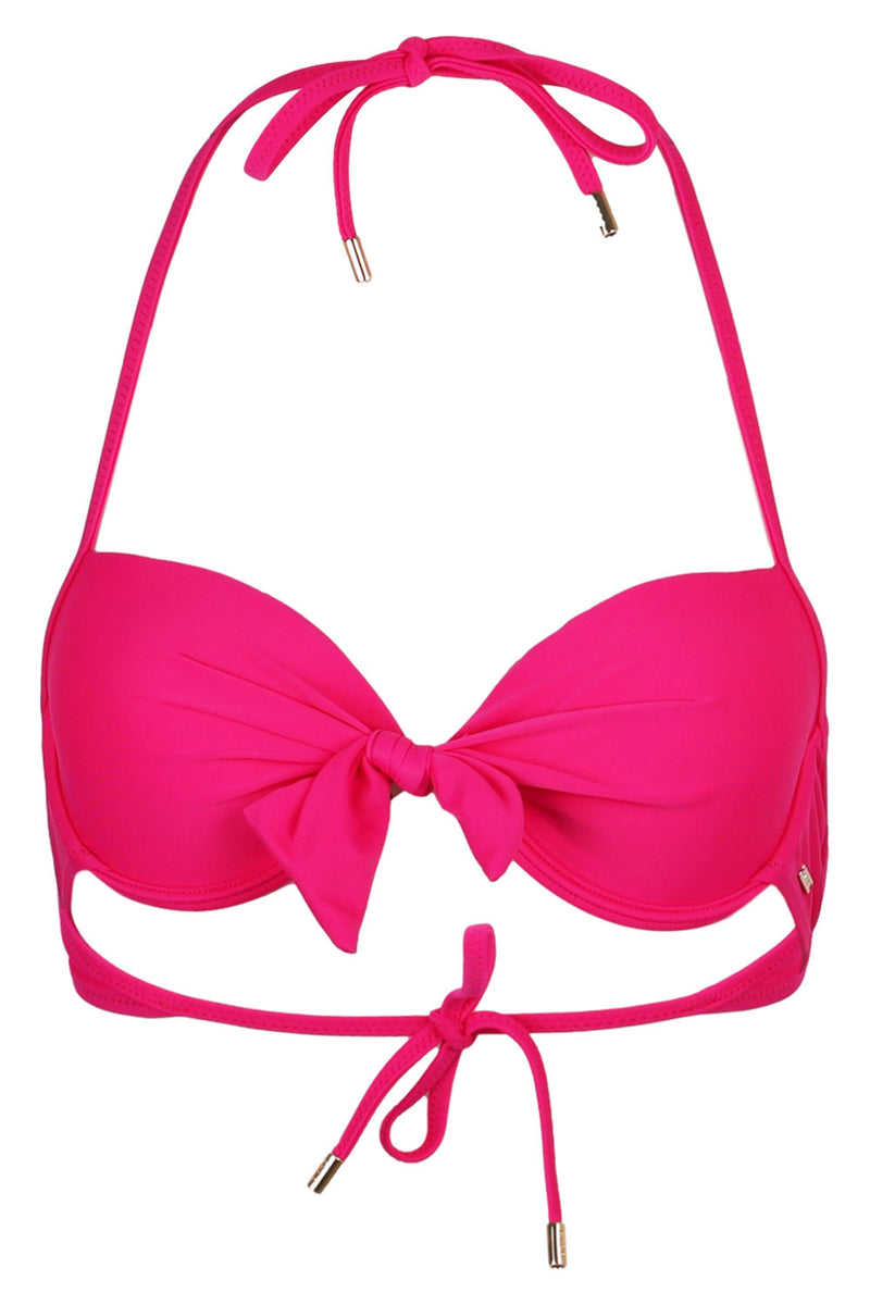 Maria Halter Top Hot Pink