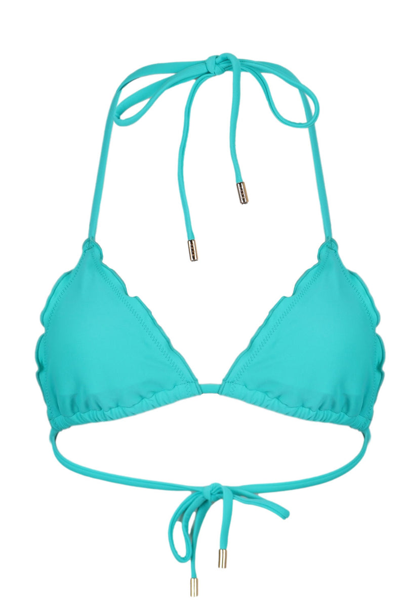 Michelle Frill Triangle Top Cuba Turquoise