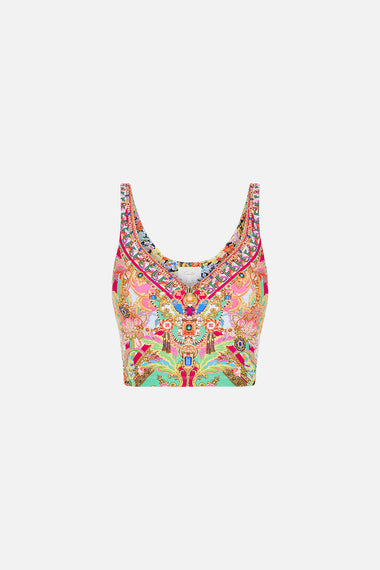 Active Spliced Crop Tank Ciao Bella - Top