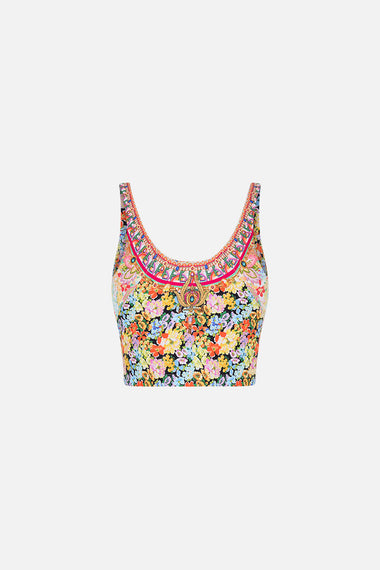 Active Spliced Crop Tank Ciao Bella - Top