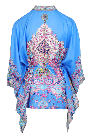 Button Through Scarf Blouse Footsteps in Folklore