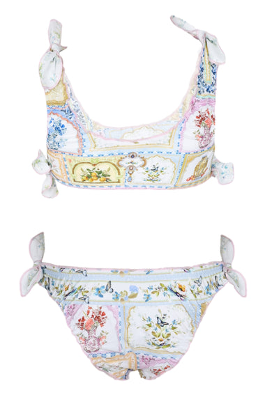 Babylocked Bikini Set With Tie Side