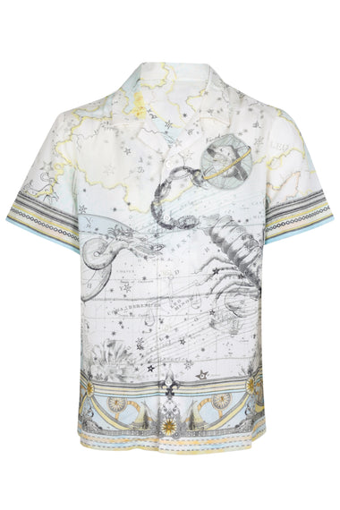 Short Sleeve Camp Collared Shirt