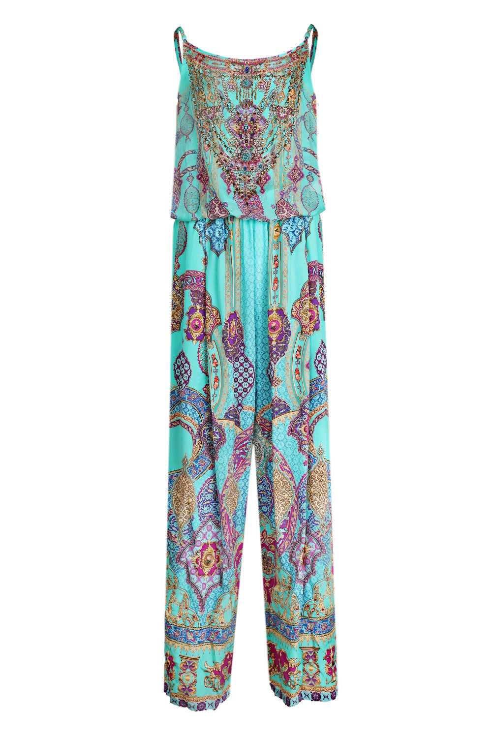 Load image into Gallery viewer, Shoestring Strap Jumpsuit The Concubines Corridor
