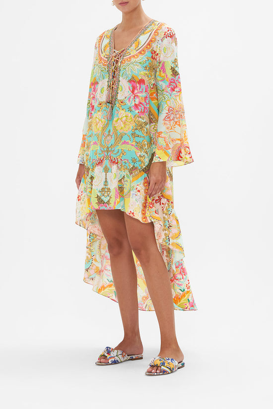 Short Dress With High Low Hem An Italian Welcome