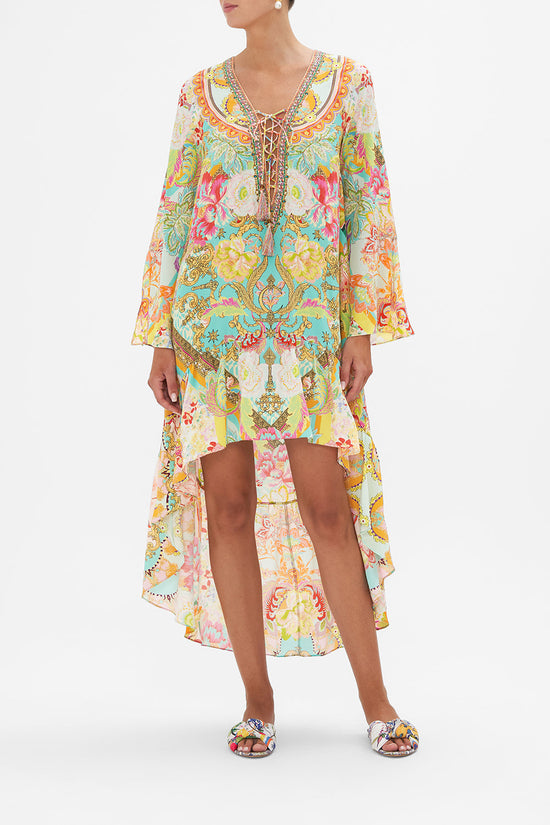 Short Dress With High Low Hem An Italian Welcome