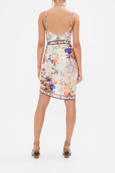 Short Tassel Sarong Friend With Frescos - Sarong