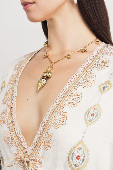 Short V Neck Embroidered Dress Ottoman Dynasty