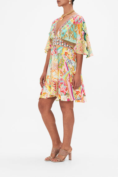 Short Waisted Dress An Italian Welcome - Dress