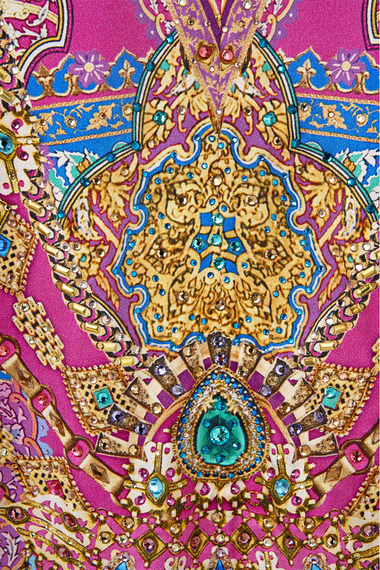 Split Shoulder Short Kaftan Concubines, Sultans and Courtiers