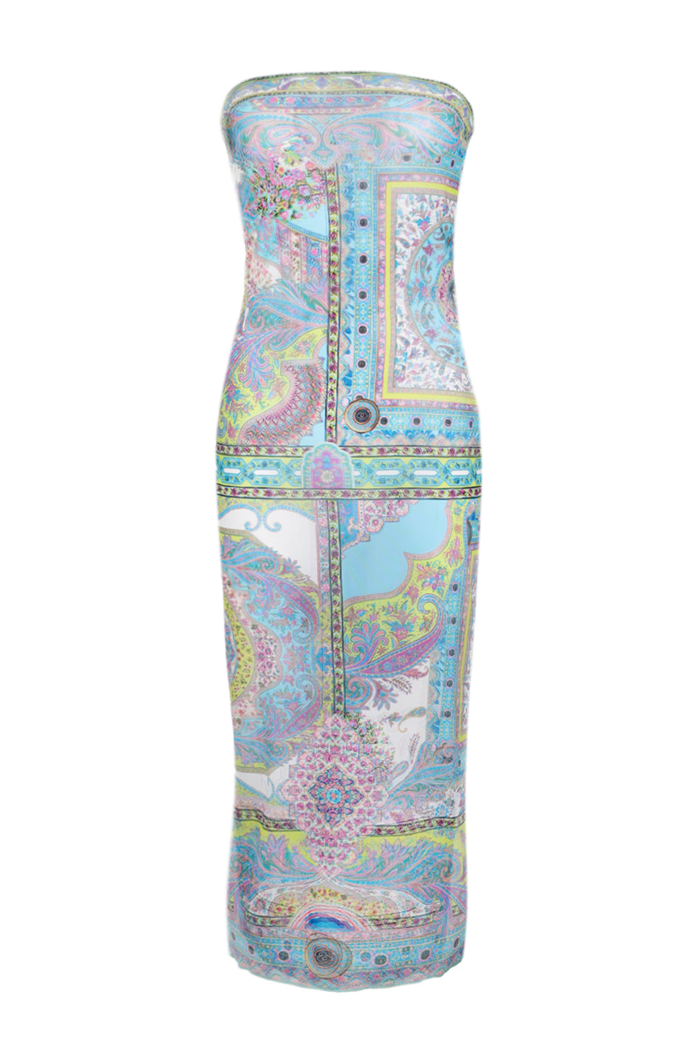 Load image into Gallery viewer, Tube Beach Midi Dress Magic Carpet Ride
